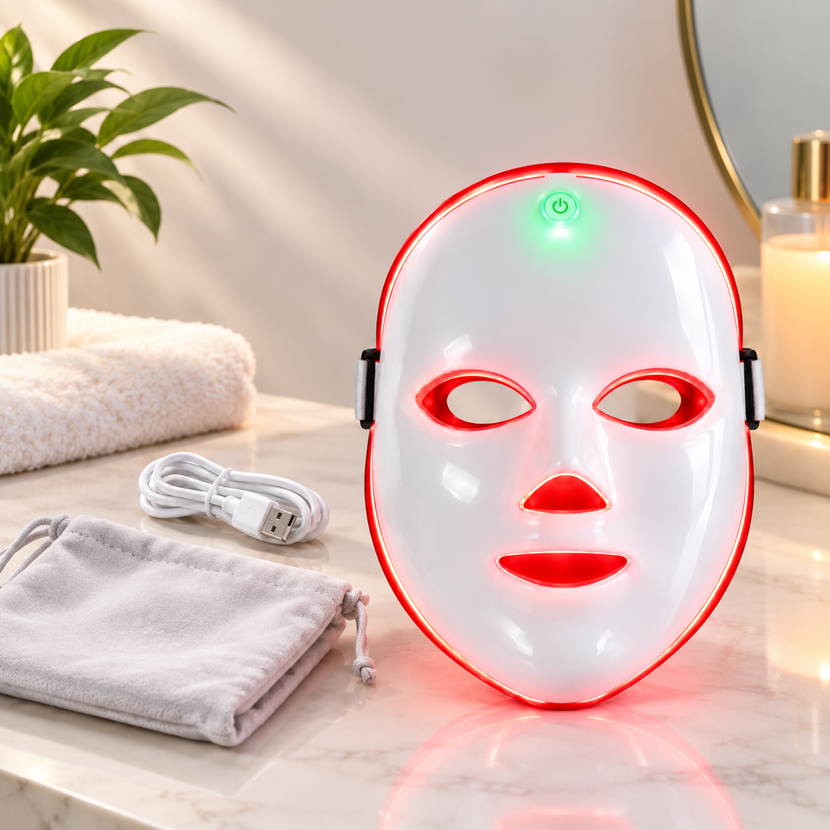 7-Color LED Face Mask