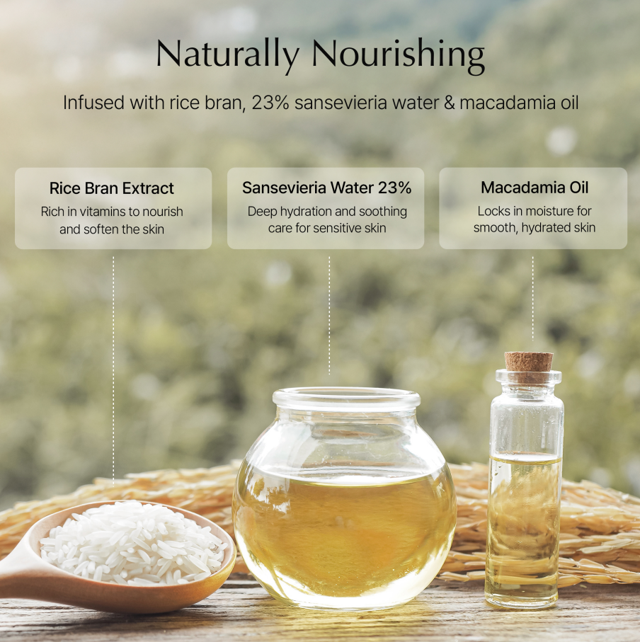 Sansevieria Botanical Face Cleanser Gentle Skin Care