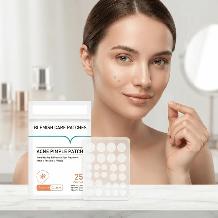 Invisible Acne Patches Day & Night Hydrocolloid Spot Dots