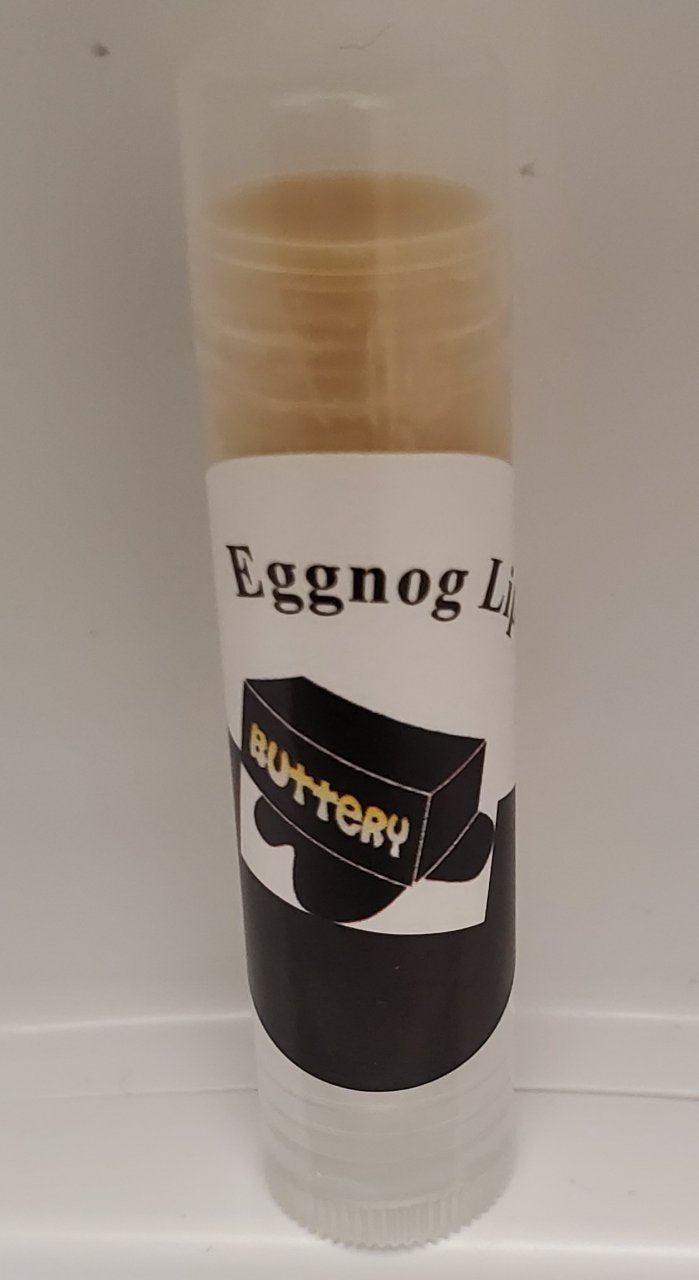 Buttery Lip Moisturizer Organic Shea, Cocoa & Coconut Balm key ingredients highlighted