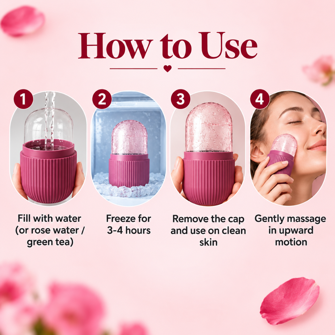 Silicone Ice Face Massager
