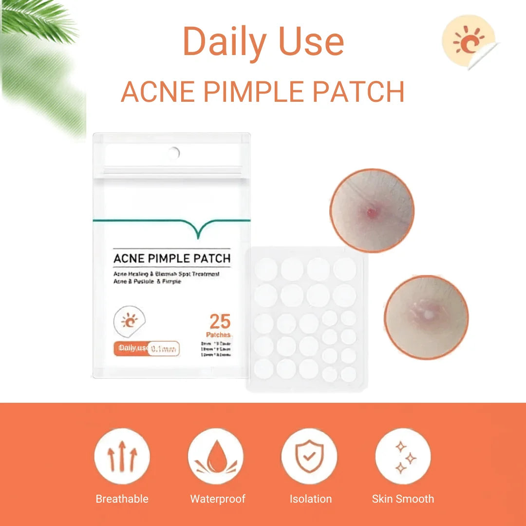Invisible Acne Patches Day & Night Hydrocolloid Spot Dots