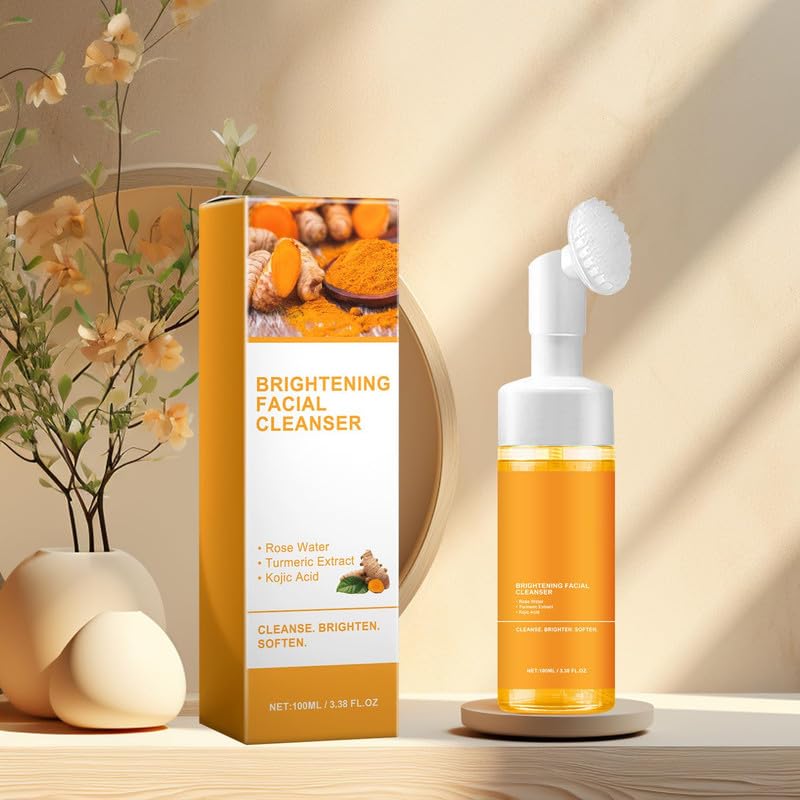 Turmeric Facial Cleanser Brightening Skin Care Wash