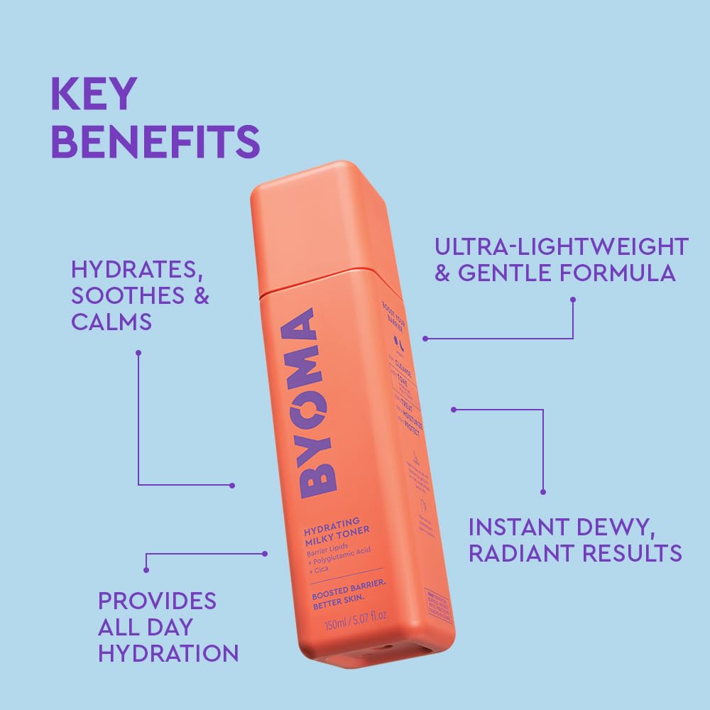 BYOMA Hydrating Milky Toner Dewy Skin Barrier Care