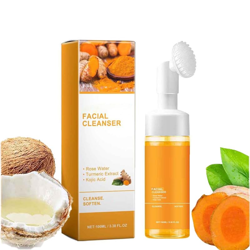 Turmeric Facial Cleanser Brightening Skin Care Wash