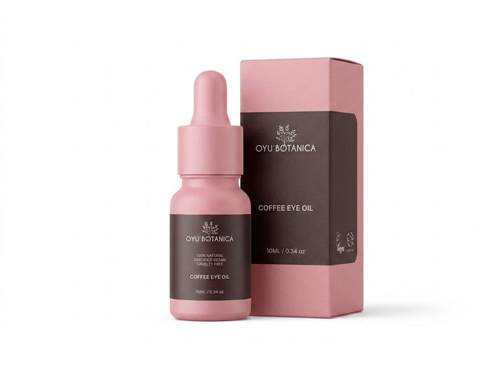 Oyu Botanica Coffee Bean Eye Oil how-to-apply step