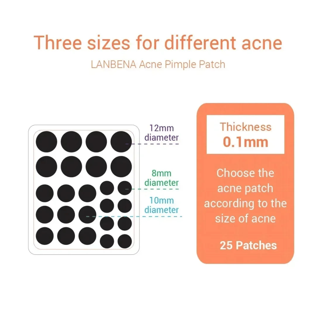 Invisible Acne Patches Day & Night Hydrocolloid Spot Dots