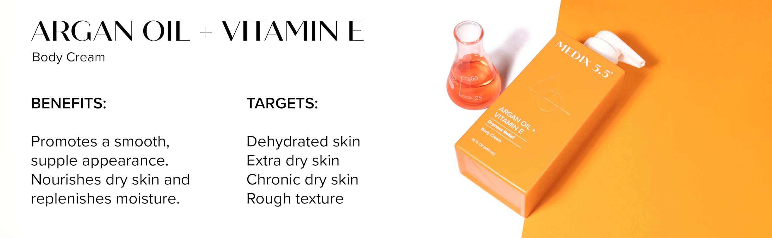 Medix 5.5 Argan Oil Cream Vitamin E Anti-Aging Care