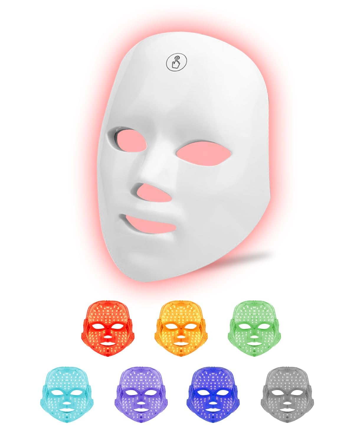 MOLAMOYA LED Light Therapy Mask Skin Rejuvenation