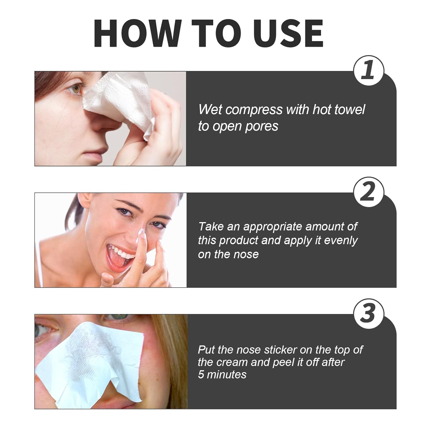 Blackhead Remover Nose Strips – Deep Cleansing Pore Treatment