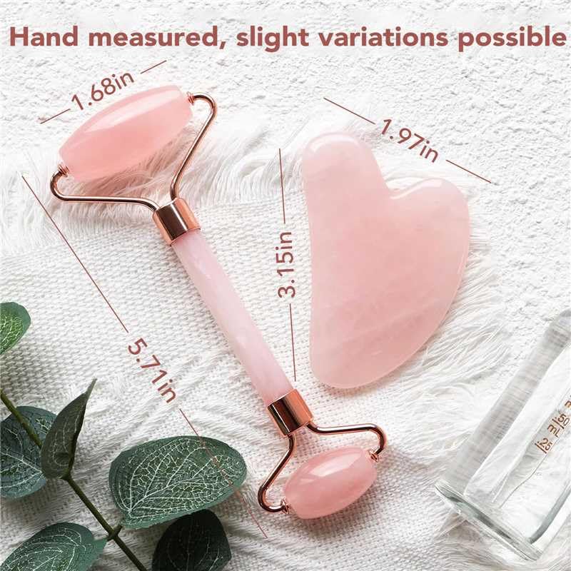 Jade Roller & Gua Sha Set Face Lifting Massage Tools