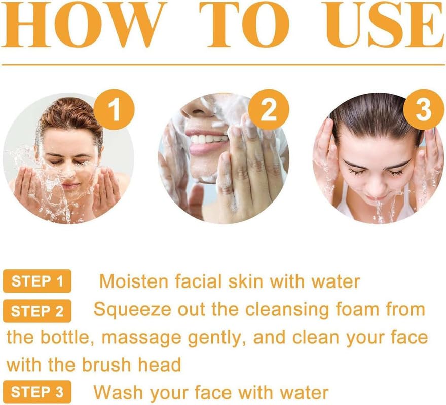 Turmeric Facial Cleanser Brightening Skin Care Wash
