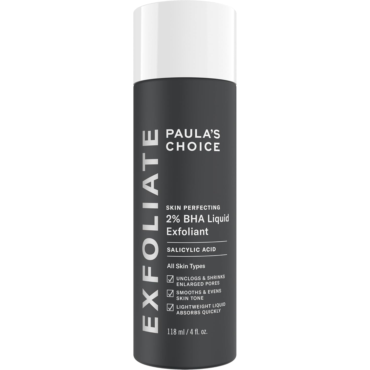 Paula’s Choice 2% BHA Liquid Exfoliant – Salicylic Acid Pore Treatment