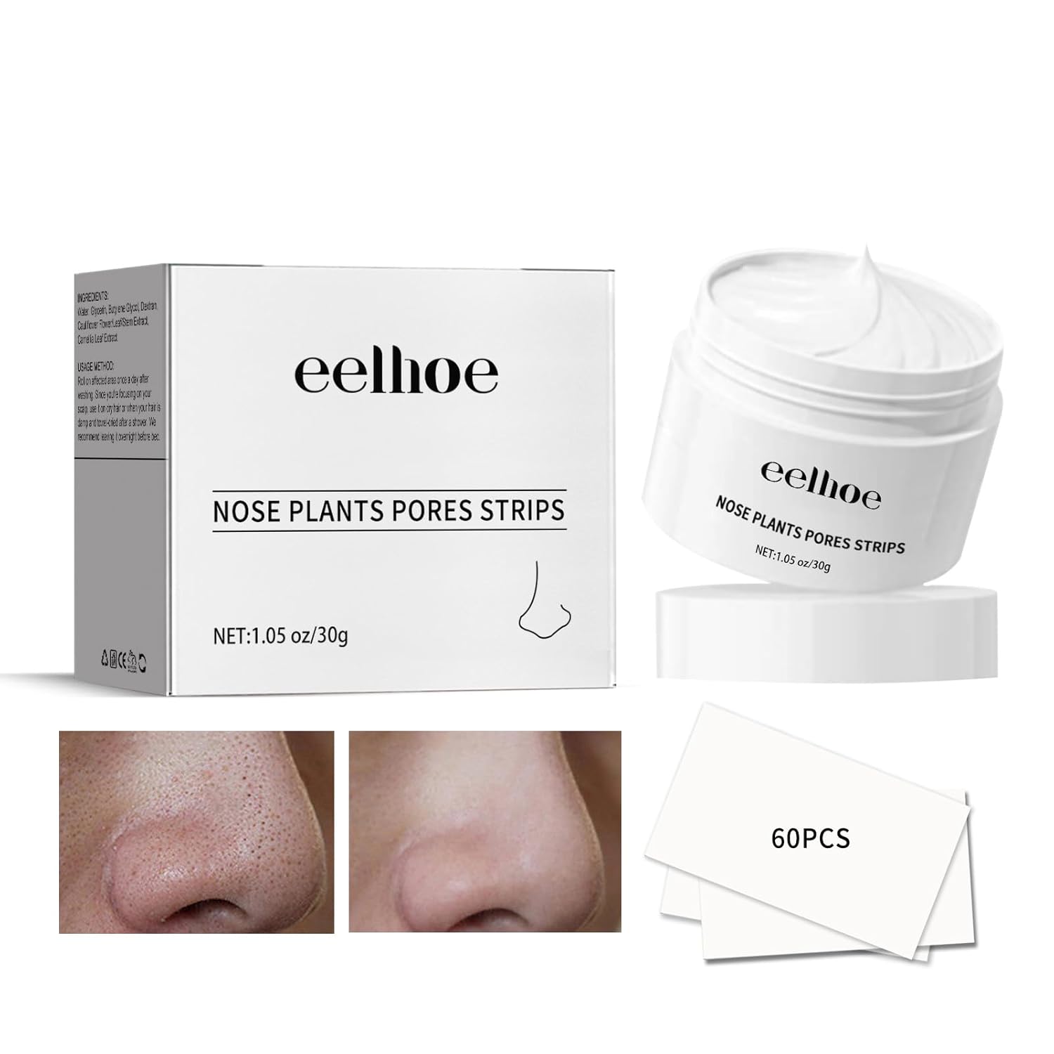 Blackhead Remover Nose Strips – Deep Cleansing Pore Treatment
