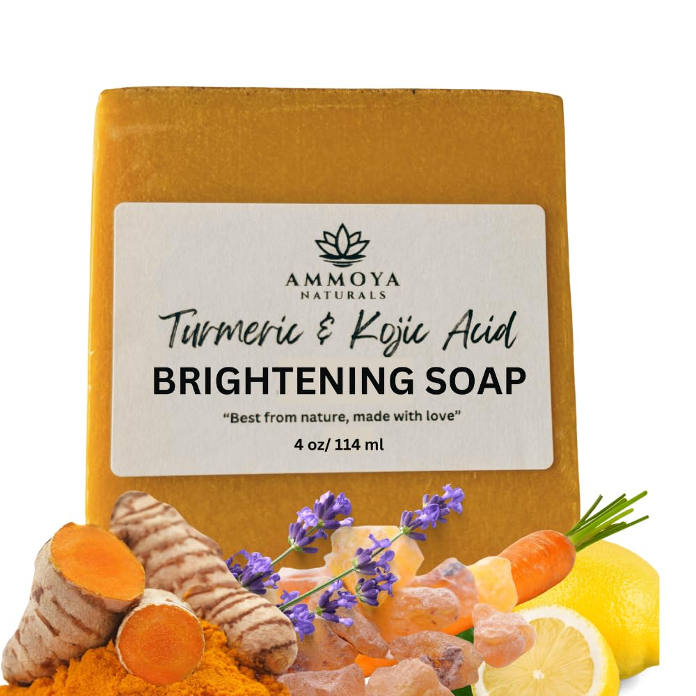 Turmeric Cleansing Soap Bar Brightening Skin 4.5oz