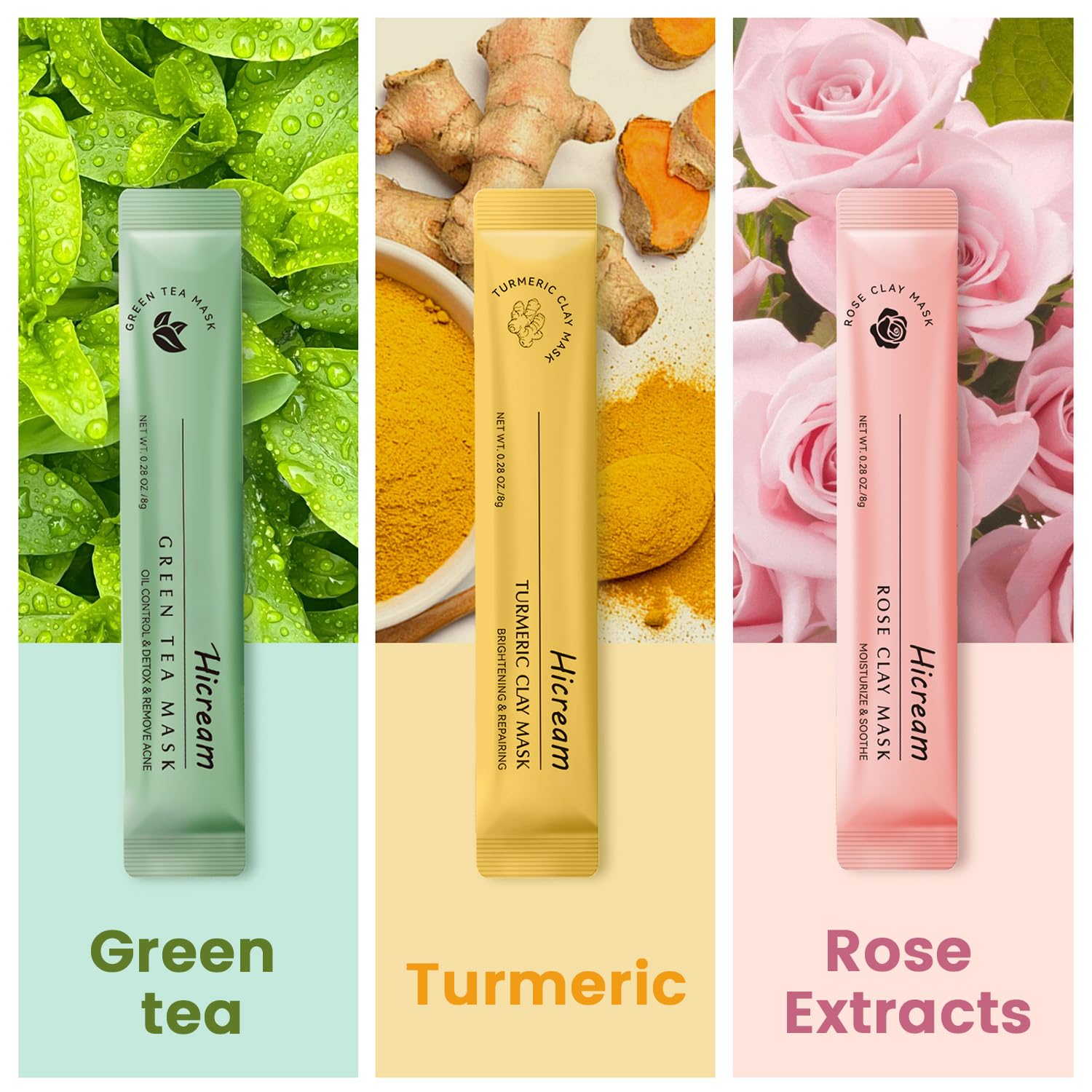 Turmeric Vitamin C Clay Mask Brightening Skin Care