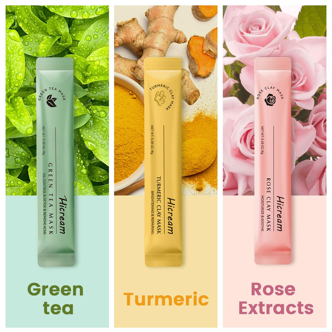 Turmeric Vitamin C Clay Mask Brightening Skin Care