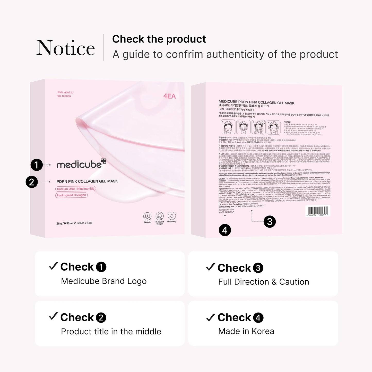 Medicube Salmon DNA PDRN Pink Collagen Jelly Gel Mask