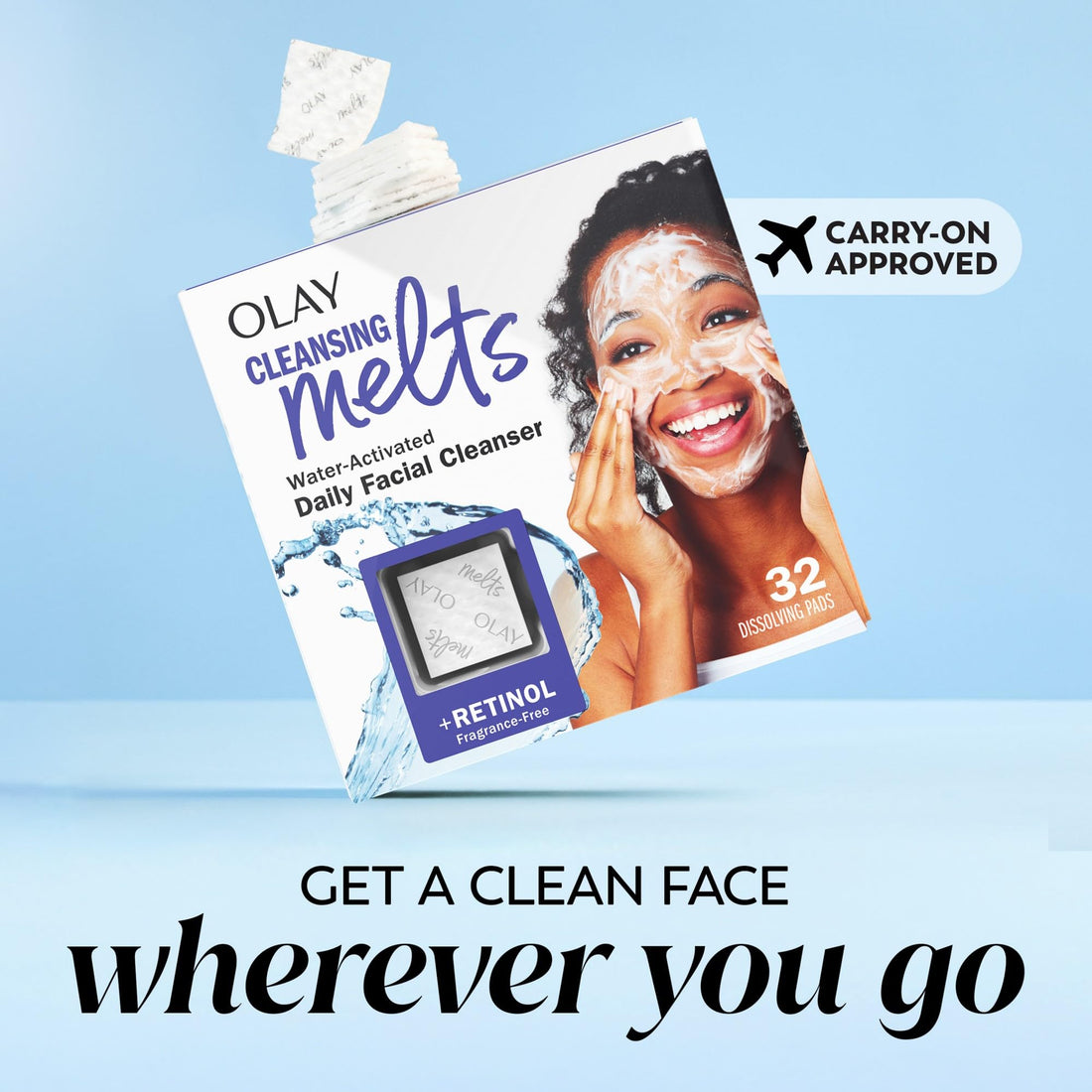 Olay Vitamin C Cleansing Melts Face Wash Brightening