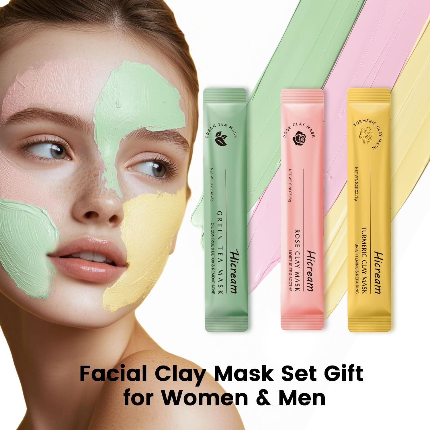 Turmeric Vitamin C Clay Mask Brightening Skin Care