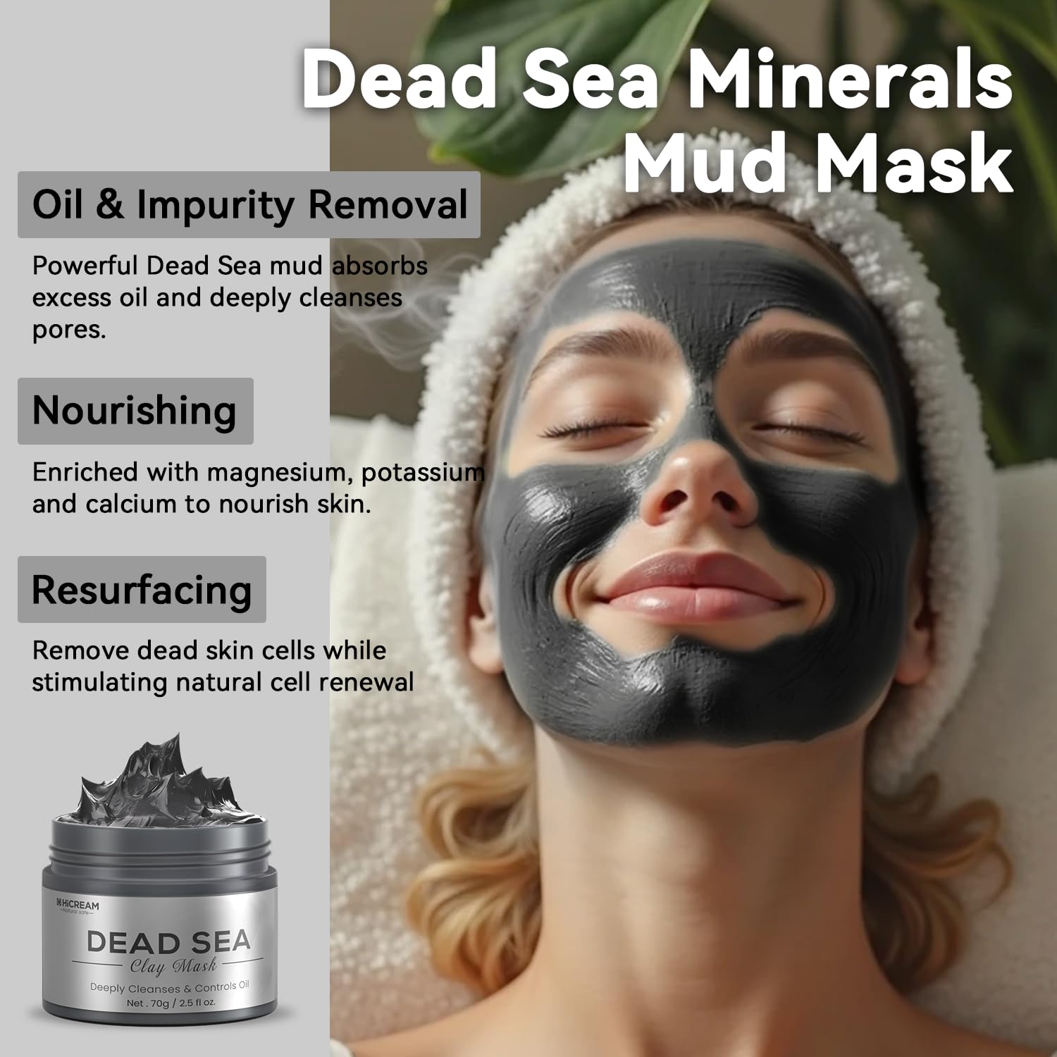 Turmeric Vitamin C Clay Mask Brightening Skin Care