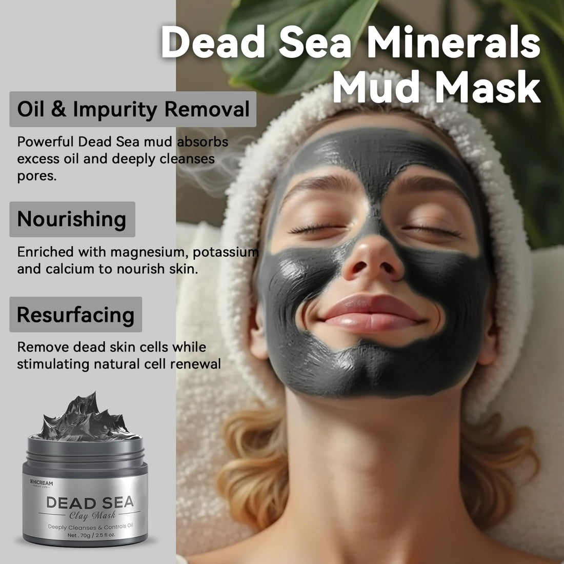 Turmeric Vitamin C Clay Mask Brightening Skin Care