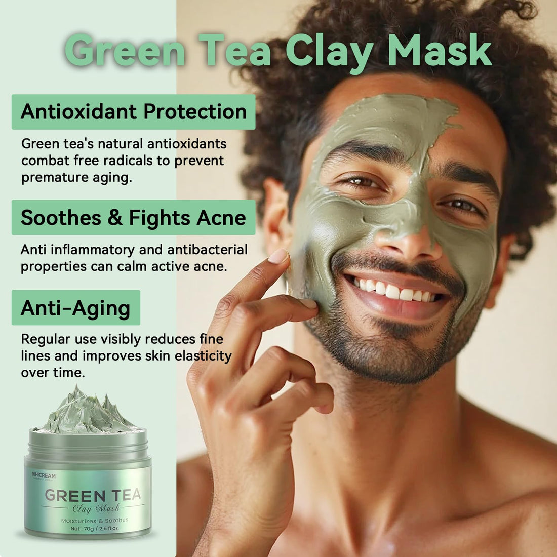 Turmeric Vitamin C Clay Mask Brightening Skin Care