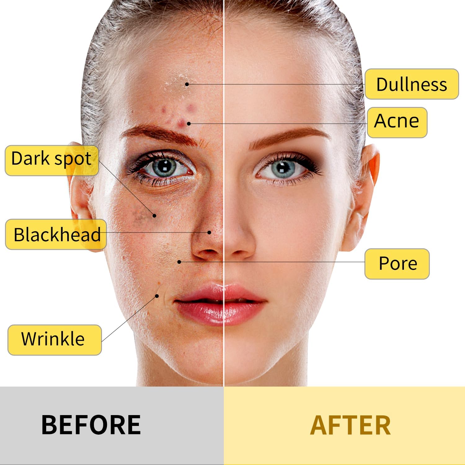 Turmeric Vitamin C Clay Mask Brightening Skin Care
