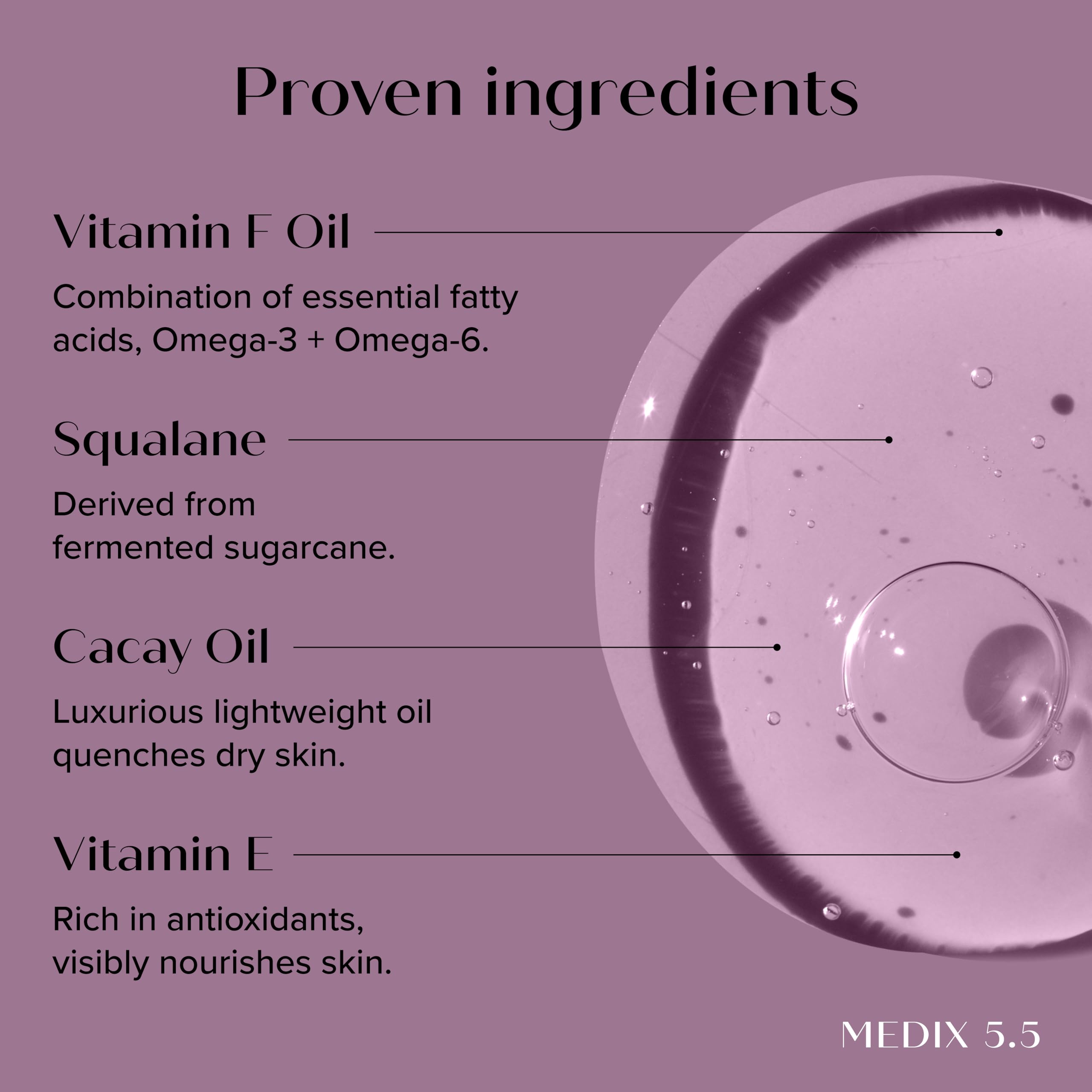 Medix 5.5 Argan Oil Cream Vitamin E Anti-Aging Care