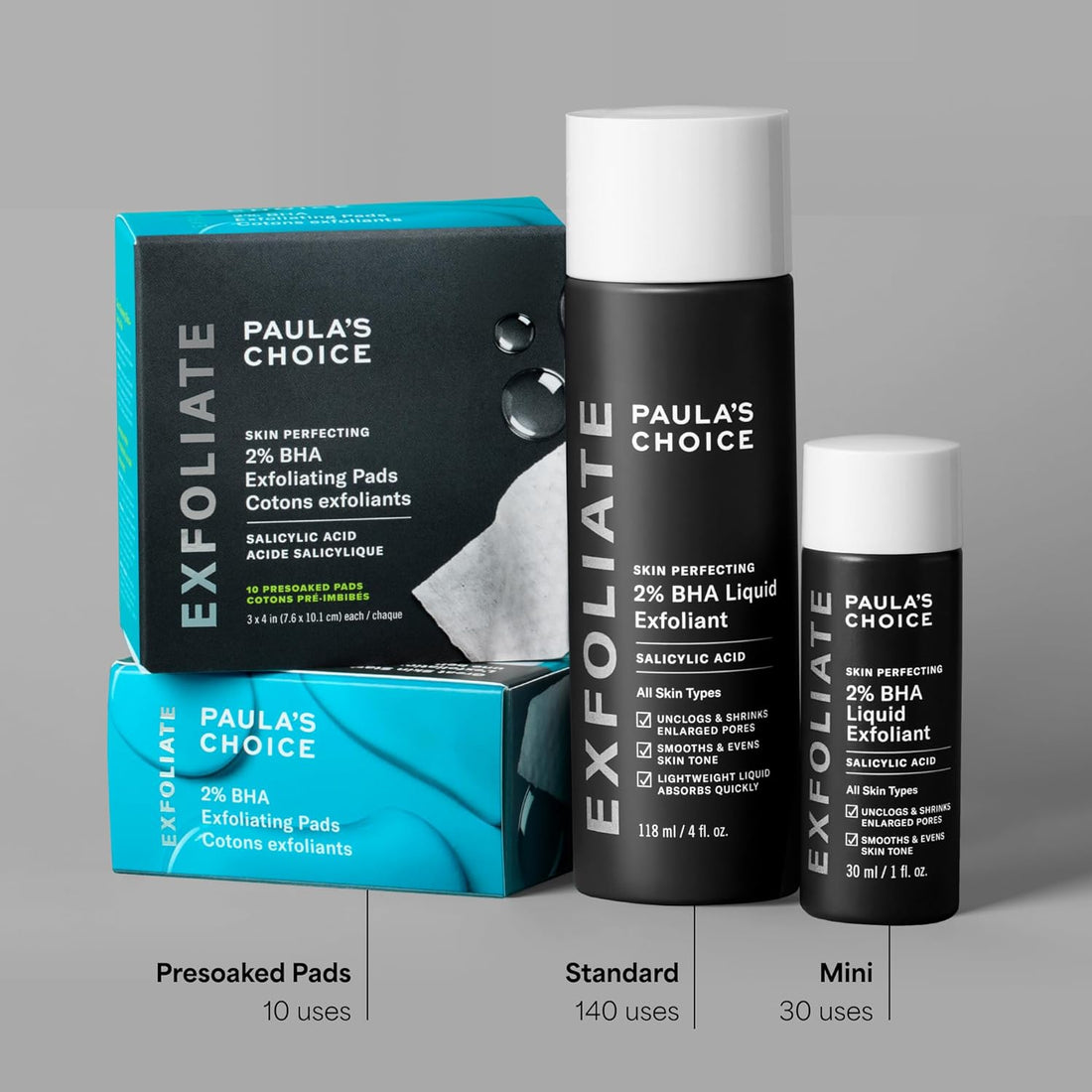 Paula’s Choice 2% BHA Liquid Exfoliant – Salicylic Acid Pore Treatment