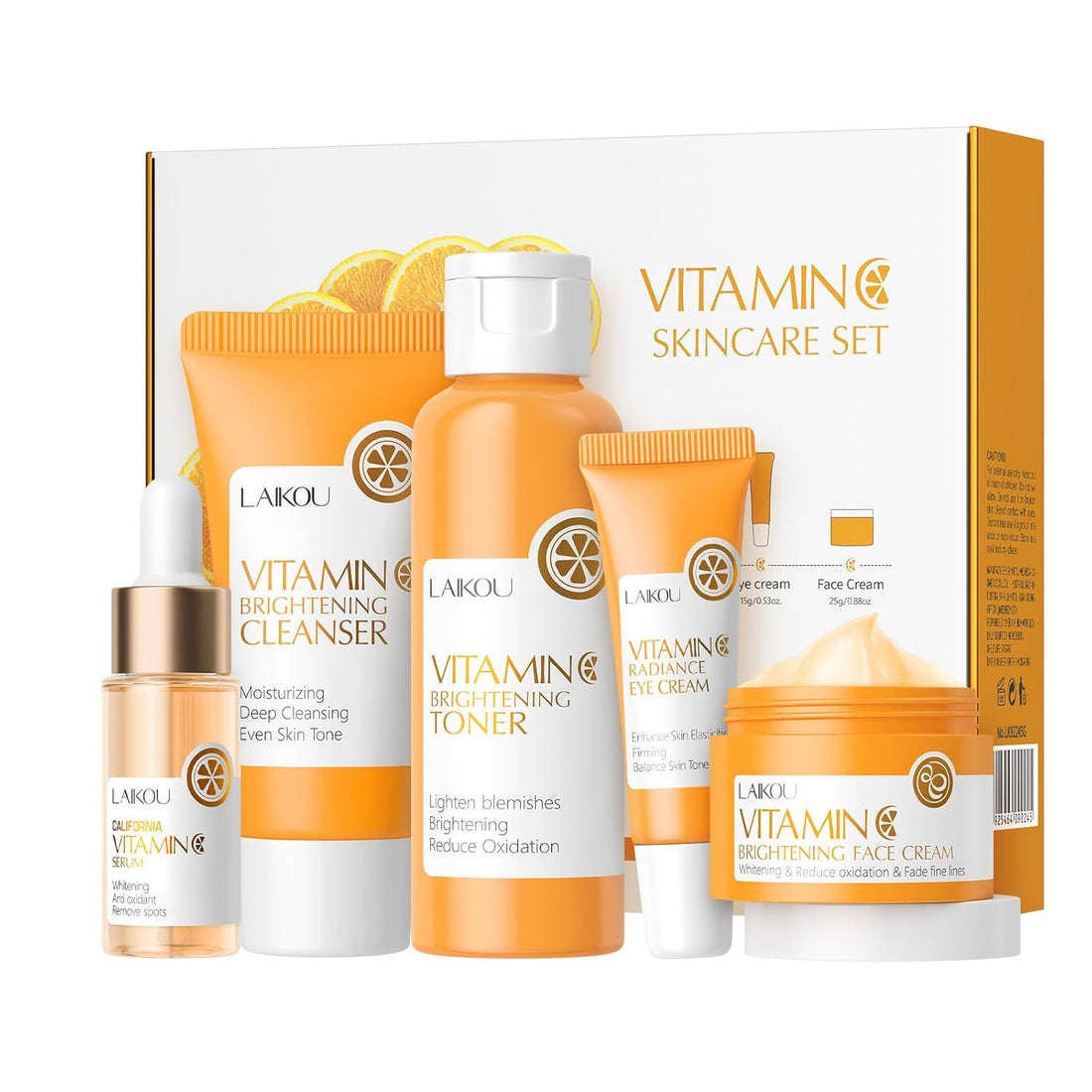 Vitamin C Hydrating Facial Cleanser – Brightening Daily Face Wash