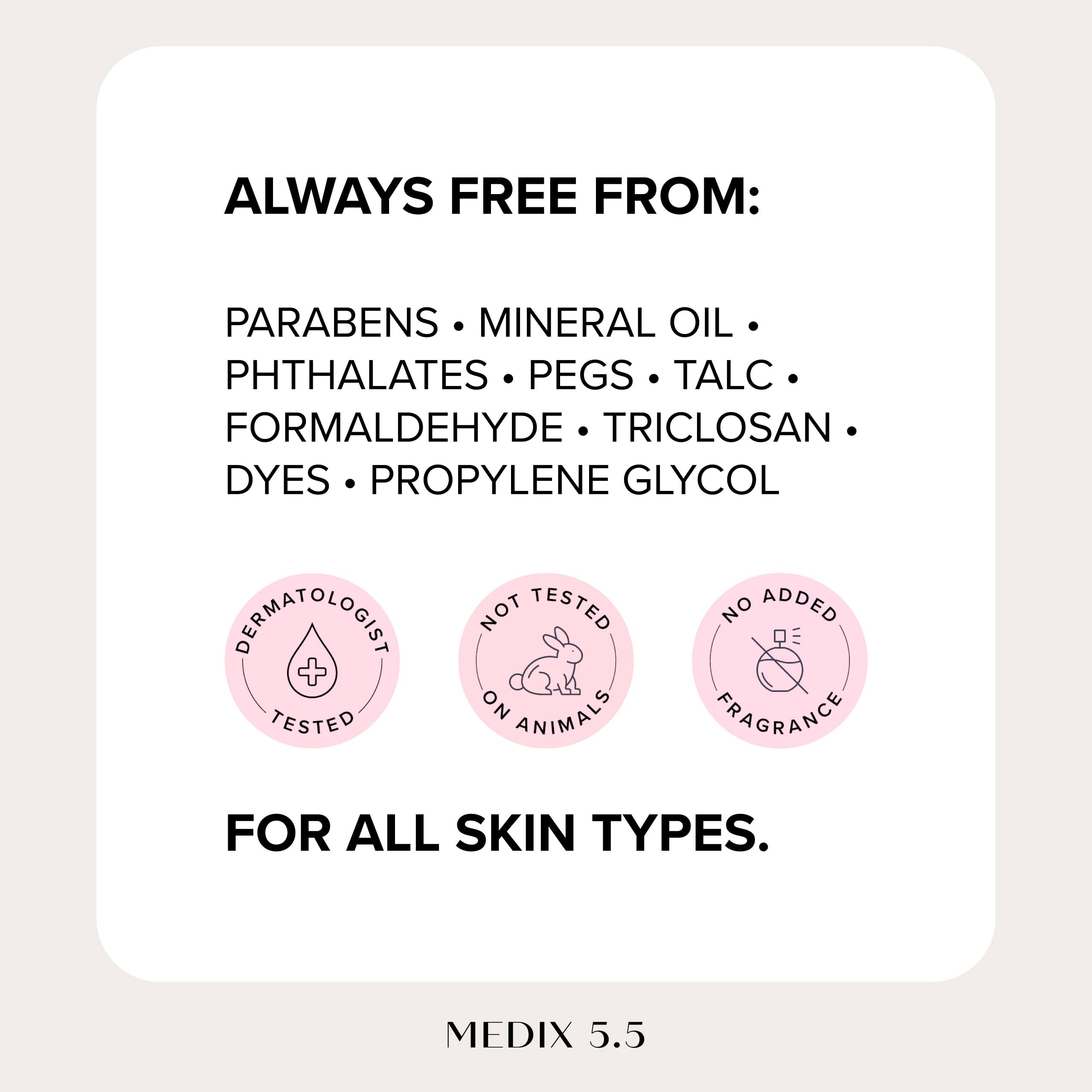 Medix 5.5 Argan Oil Cream Vitamin E Anti-Aging Care