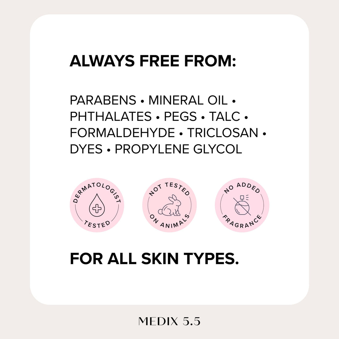 Medix 5.5 Argan Oil Cream Vitamin E Anti-Aging Care