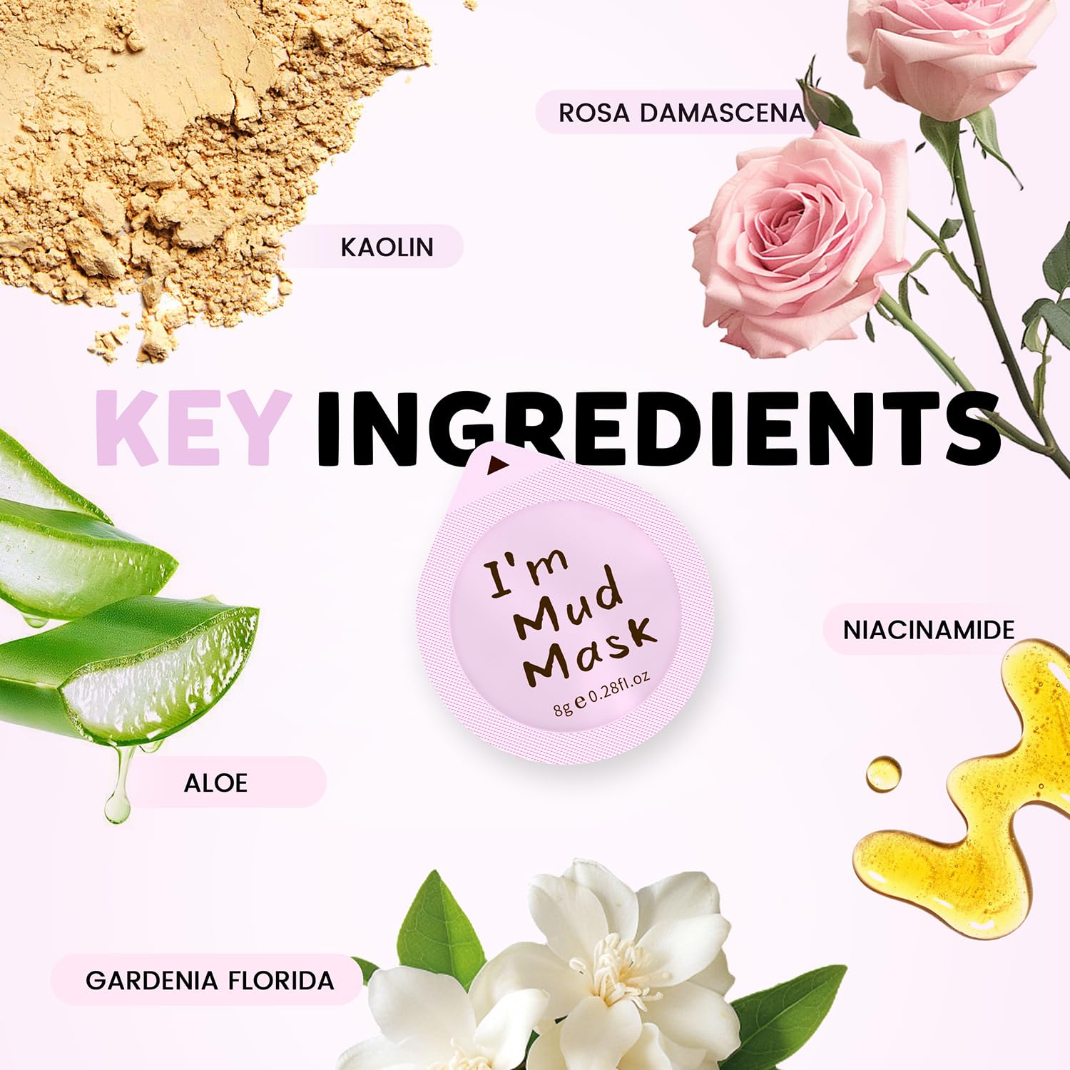 Turmeric Vitamin C Clay Mask Brightening Skin Care