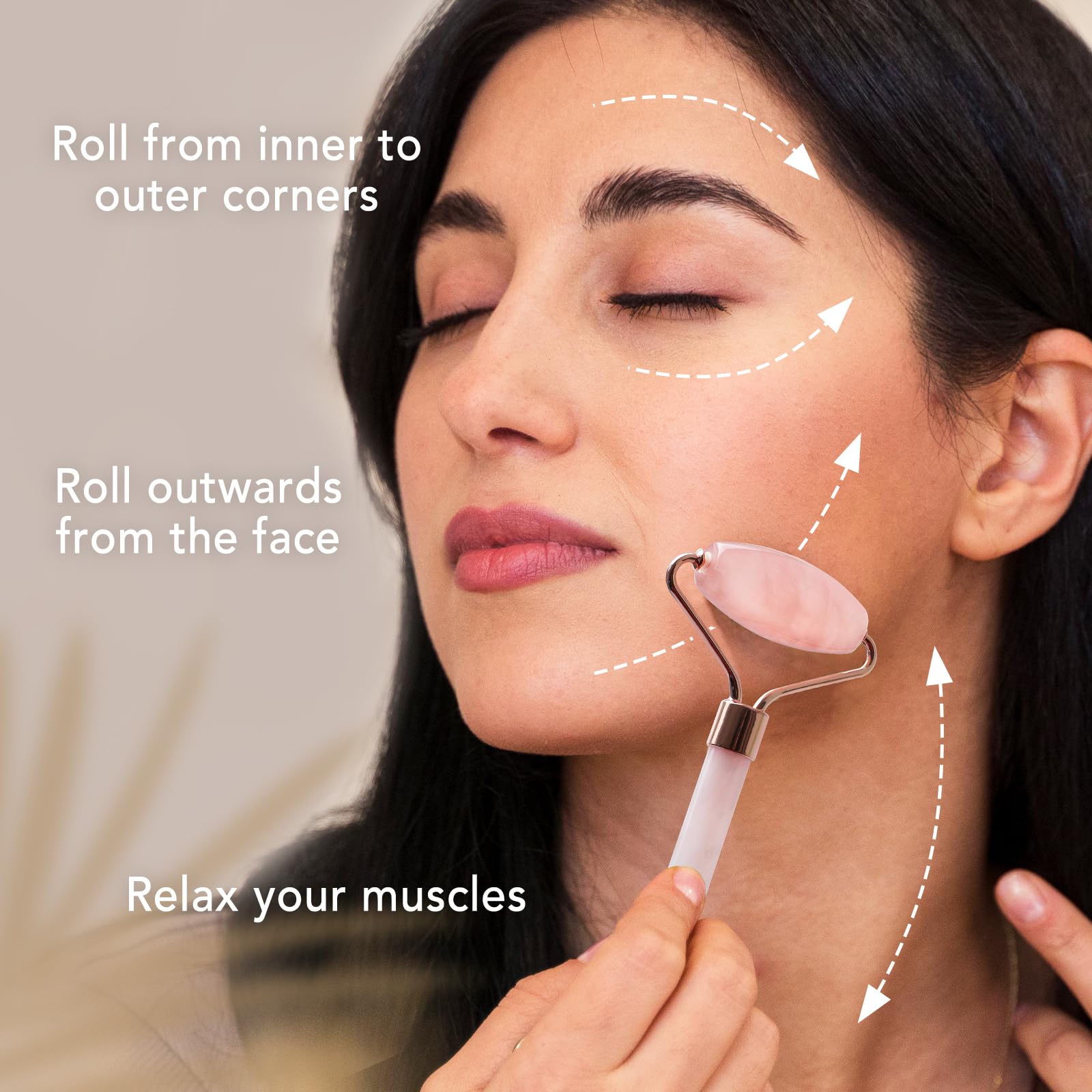 Jade Roller & Gua Sha Set Face Lifting Massage Tools