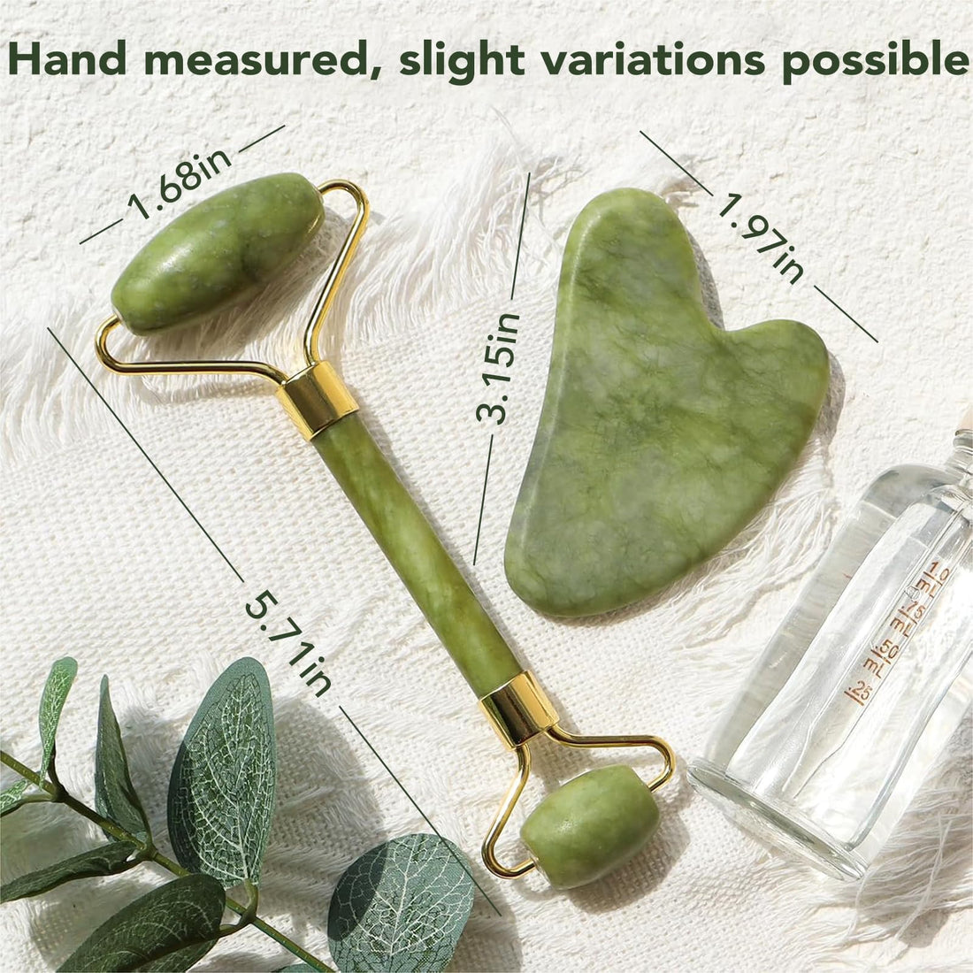 Jade Roller & Gua Sha Set Face Lifting Massage Tools