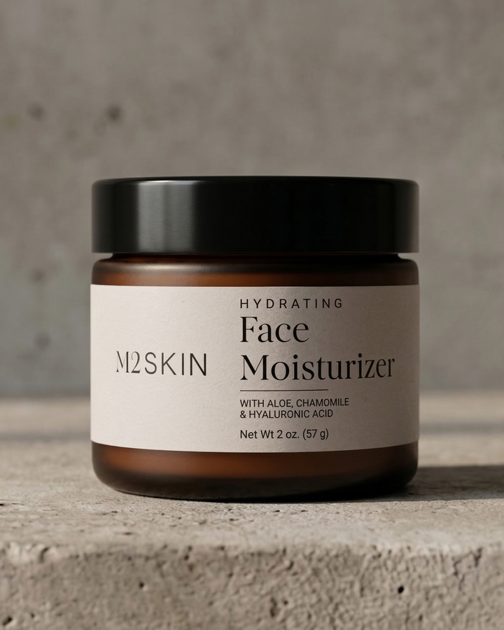 M2Skin Hydrating Face Moisturizer Lightweight Daily Cream
