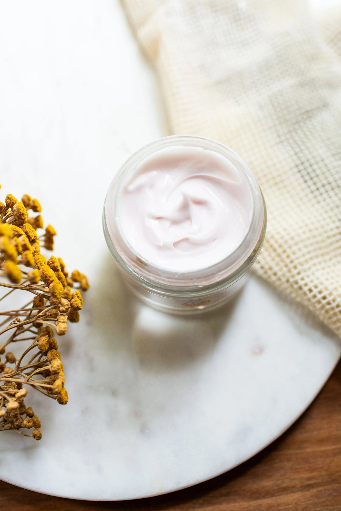 Marigoldbub Vital Moisturizer with Ashwagandha application step on skin