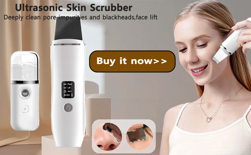 Electric Blackhead Remover Pore Vacuum Cleaner Device