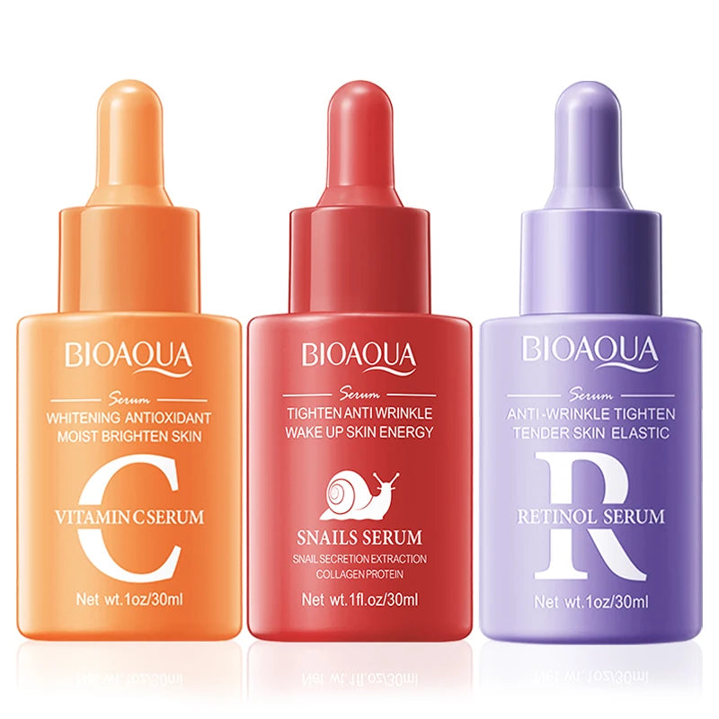 BIOAQUA  Hyaluronic Acid Serum Moisturizing Brightening Hydrating Firming Facial Essence Beauty Face Skin Care