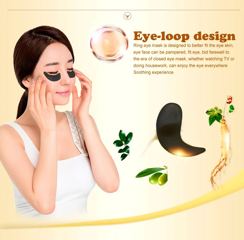 Gold Collagen Eye Mask Firming Hydrating Patches 20pcs