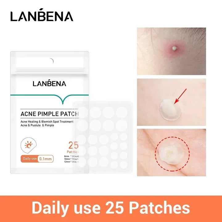 LANBENA Acne Pimple Patch Invisible Spot Care 25pcs