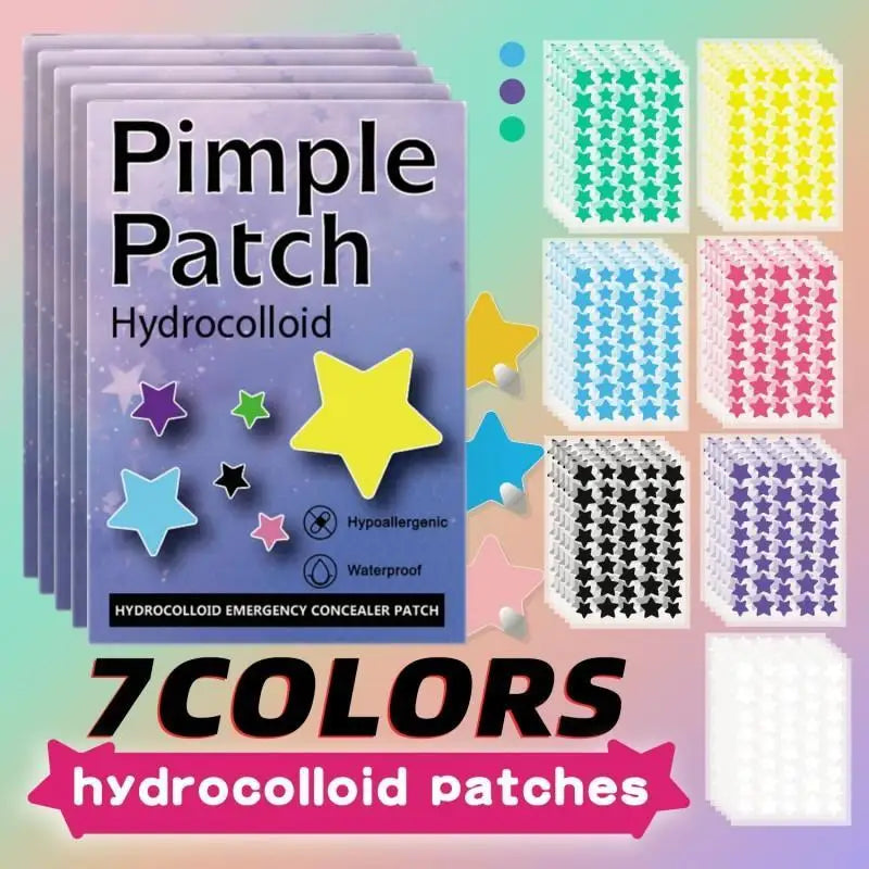 Colorful Star Pimple Patch Bulk Set

