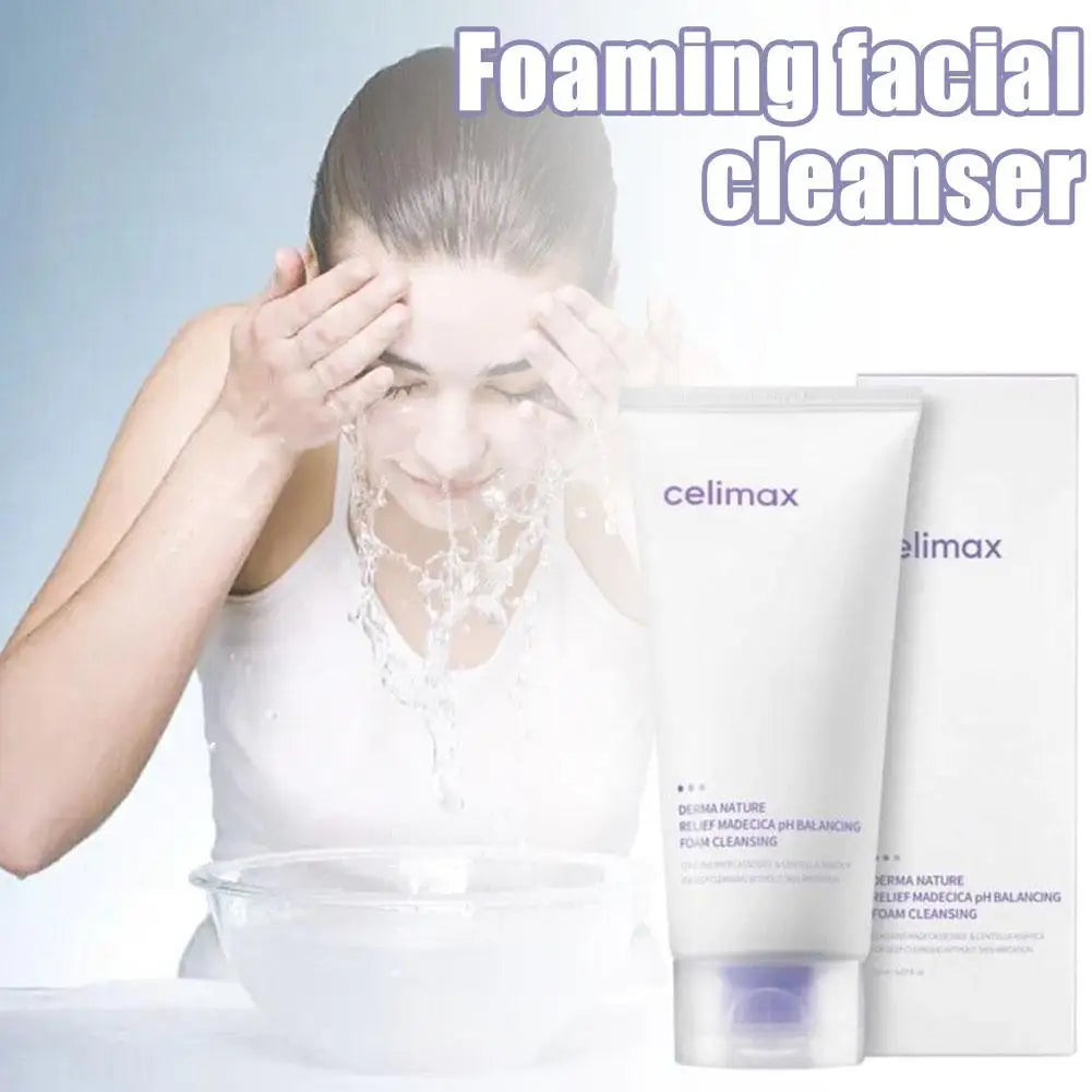 Weak Acid pH-Balance Foam Facial Cleanser bottle or bar, front view
