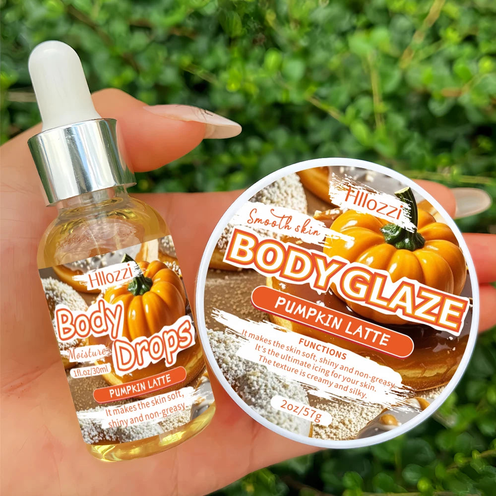 Hydrating Body Glaze & Oil Duo Non-Greasy Skin Glow