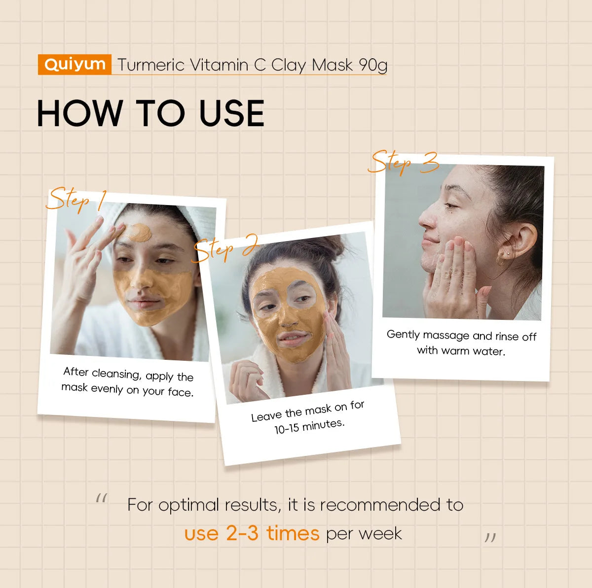 Turmeric Vitamin C Mud Mask Pore Cleansing & Brightening additional product view 15