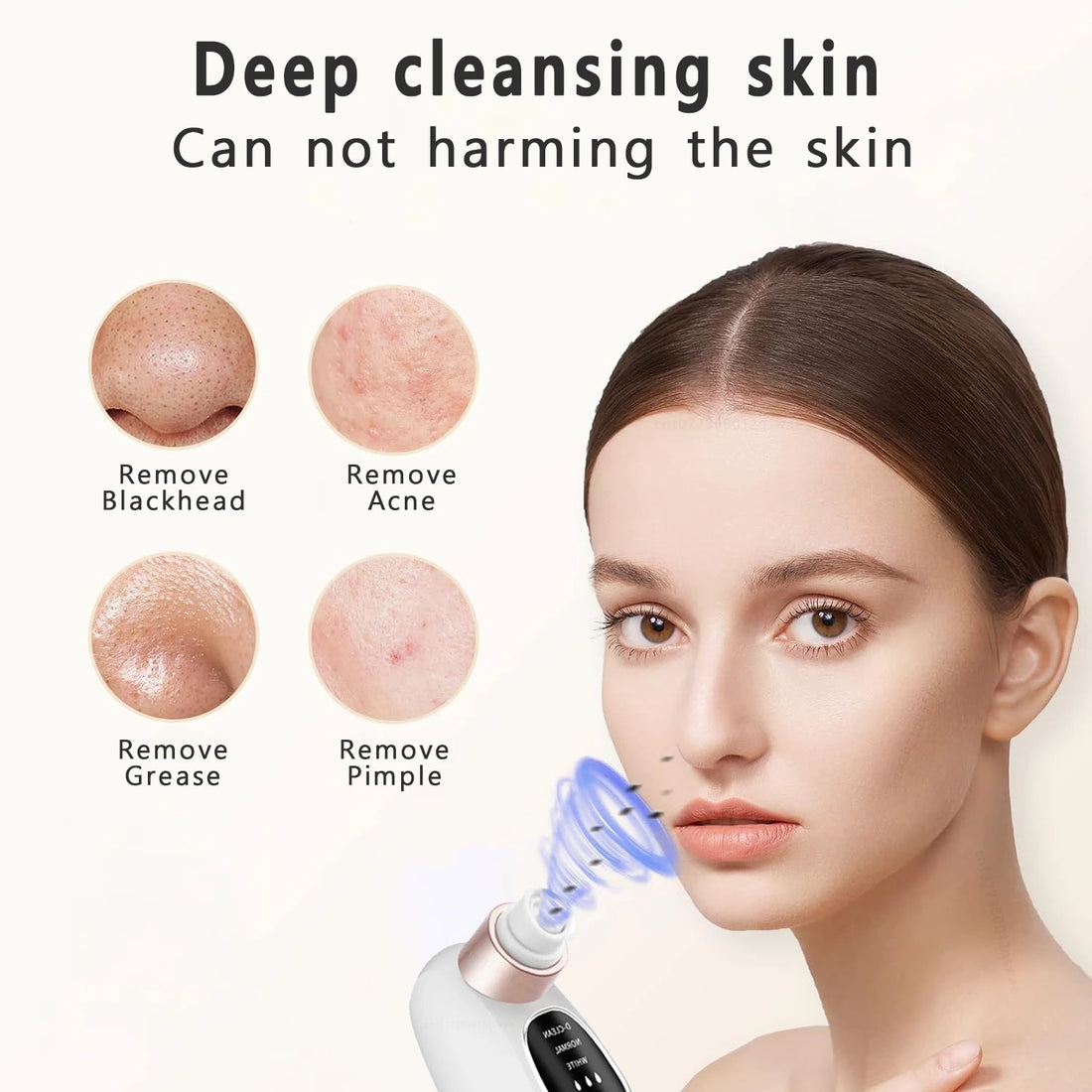 Electric Blackhead Remover Pore Vacuum Cleaner Device