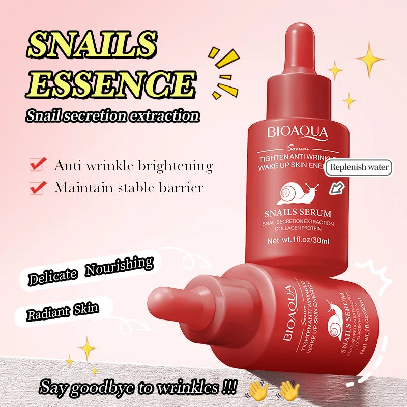 BIOAQUA  Hyaluronic Acid Serum Moisturizing Brightening Hydrating Firming Facial Essence Beauty Face Skin Care