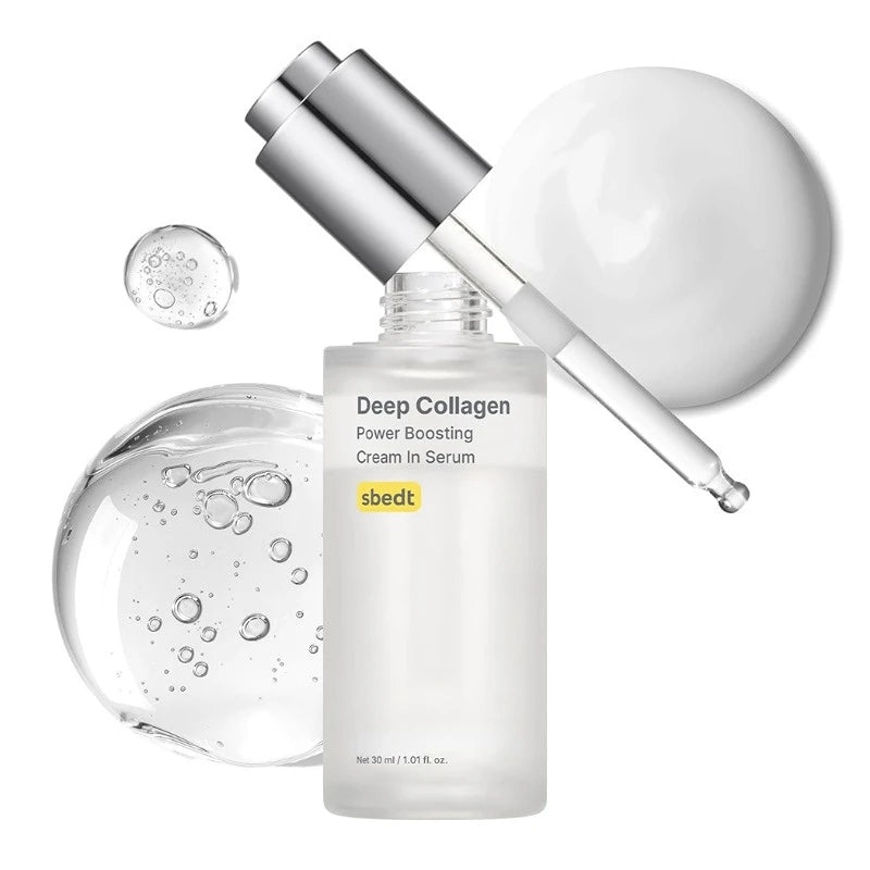 Korean Skin Care Kit - Deep Collagen Silk Peptide Ampoule