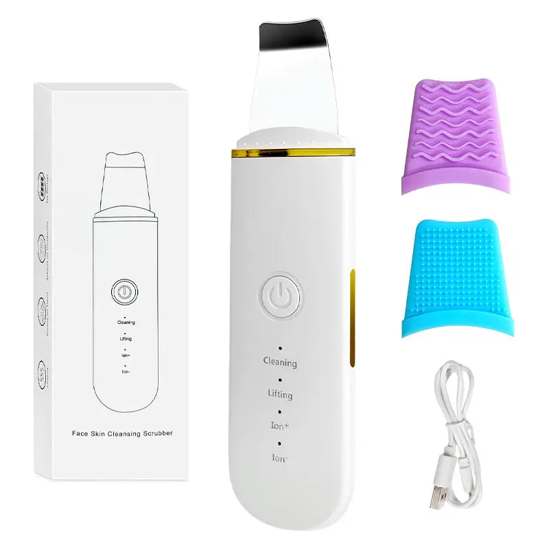 Ultrasonic Face Spatula Pore Cleaner Skin Device